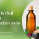 Top 10 Herbal Product Manufacturers in India