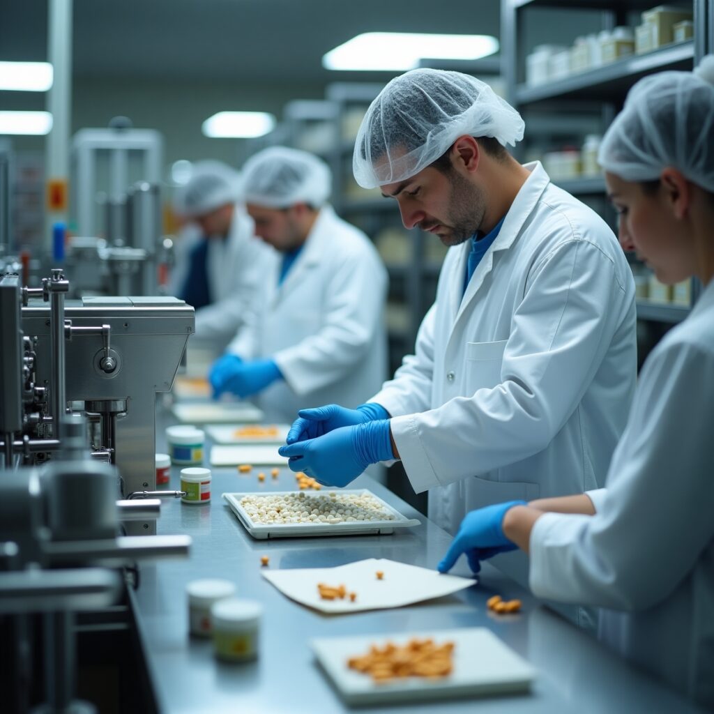 Manufacturing process of Nutraceutical Product 
