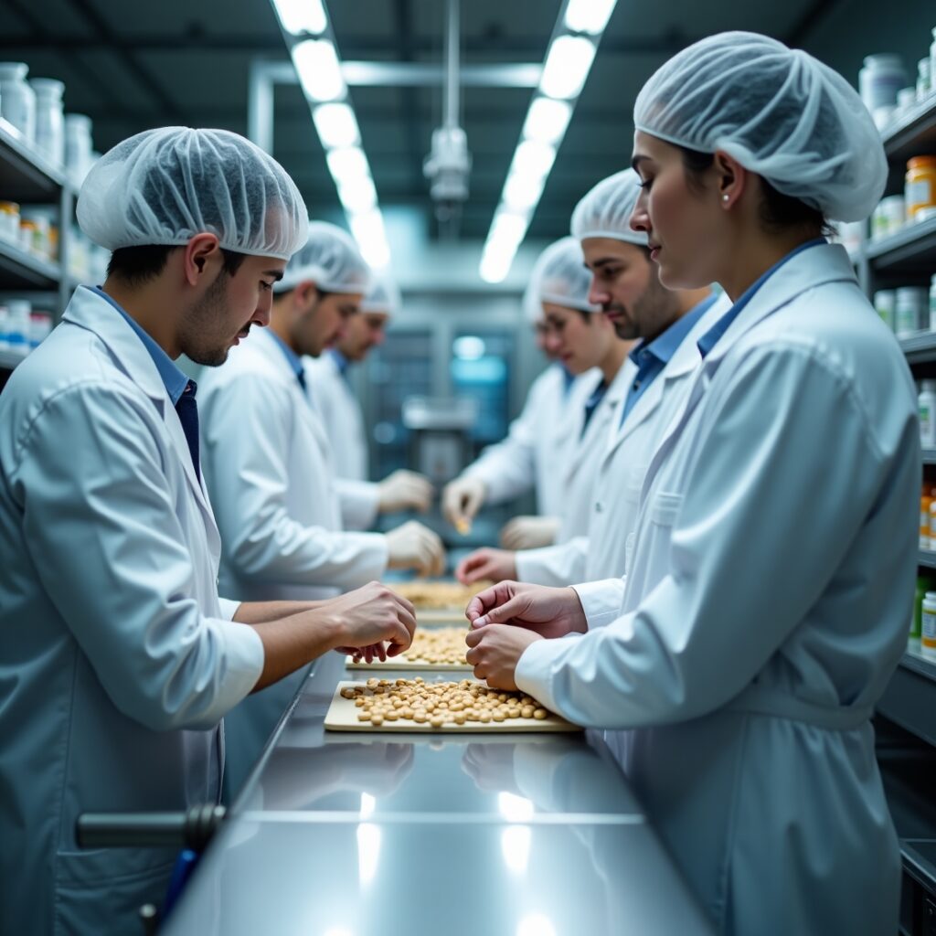 Nutraceutical manufacturing process